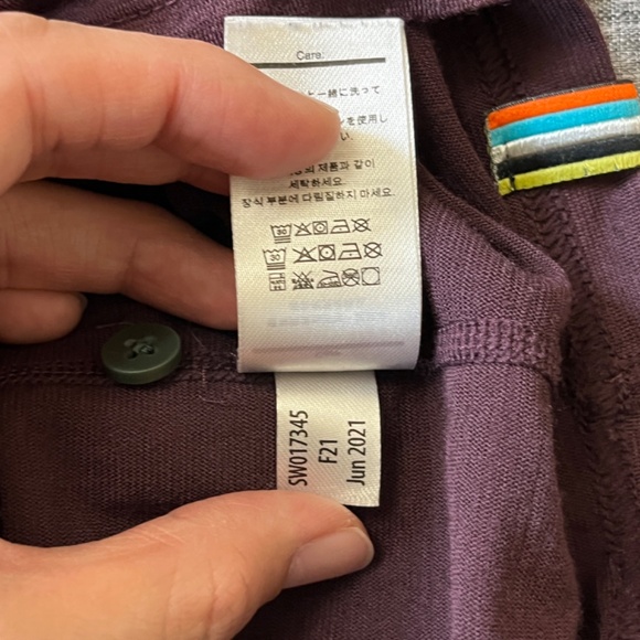 Smartwool Wool Blend Colorblock Long Sleeve Henley Shirt - Men's Size S - Green - Picture 6 of 10
